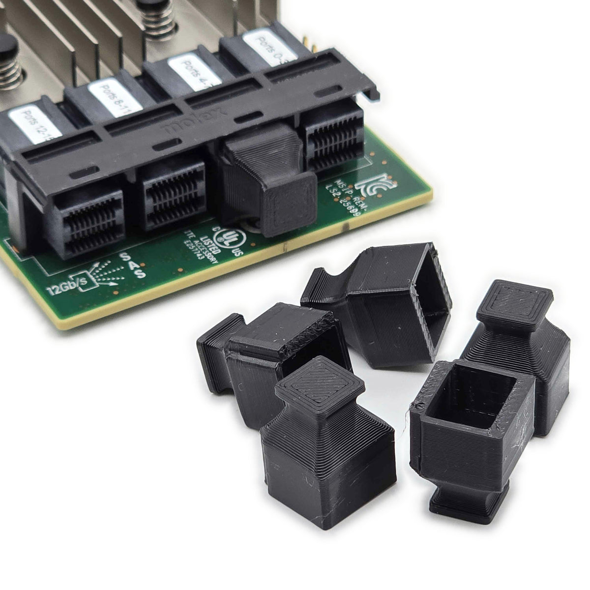 (12 Pack) SFF 8643 Dust Cover