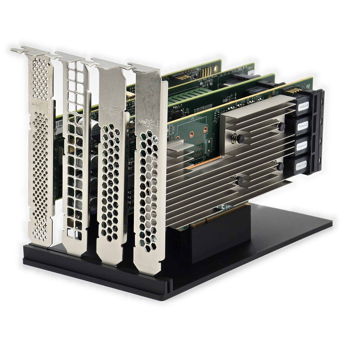 (4 Slot) PCIe Card Storage Tray