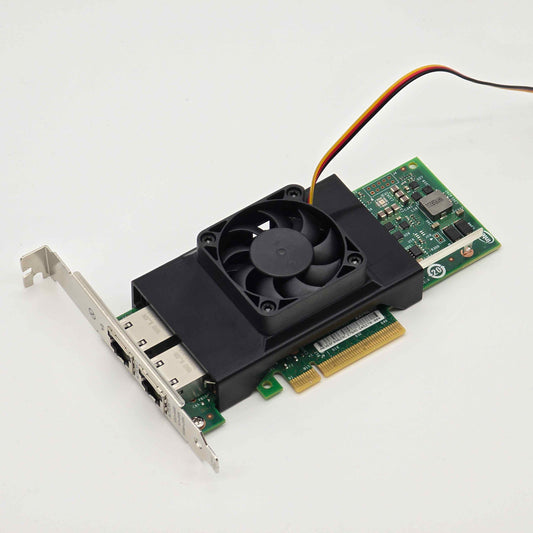 Intel X540-T2 IBM 49Y7972 NIC 50mm Cooling Fan Included + Shroud Cooler