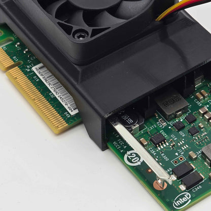 Intel X540-T2 IBM 49Y7972 NIC 50mm Cooling Fan Included + Shroud Cooler