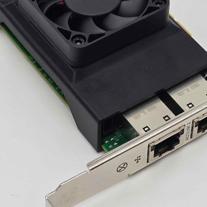 Intel X540-T2 IBM 49Y7972 NIC 50mm Cooling Fan Included + Shroud Cooler