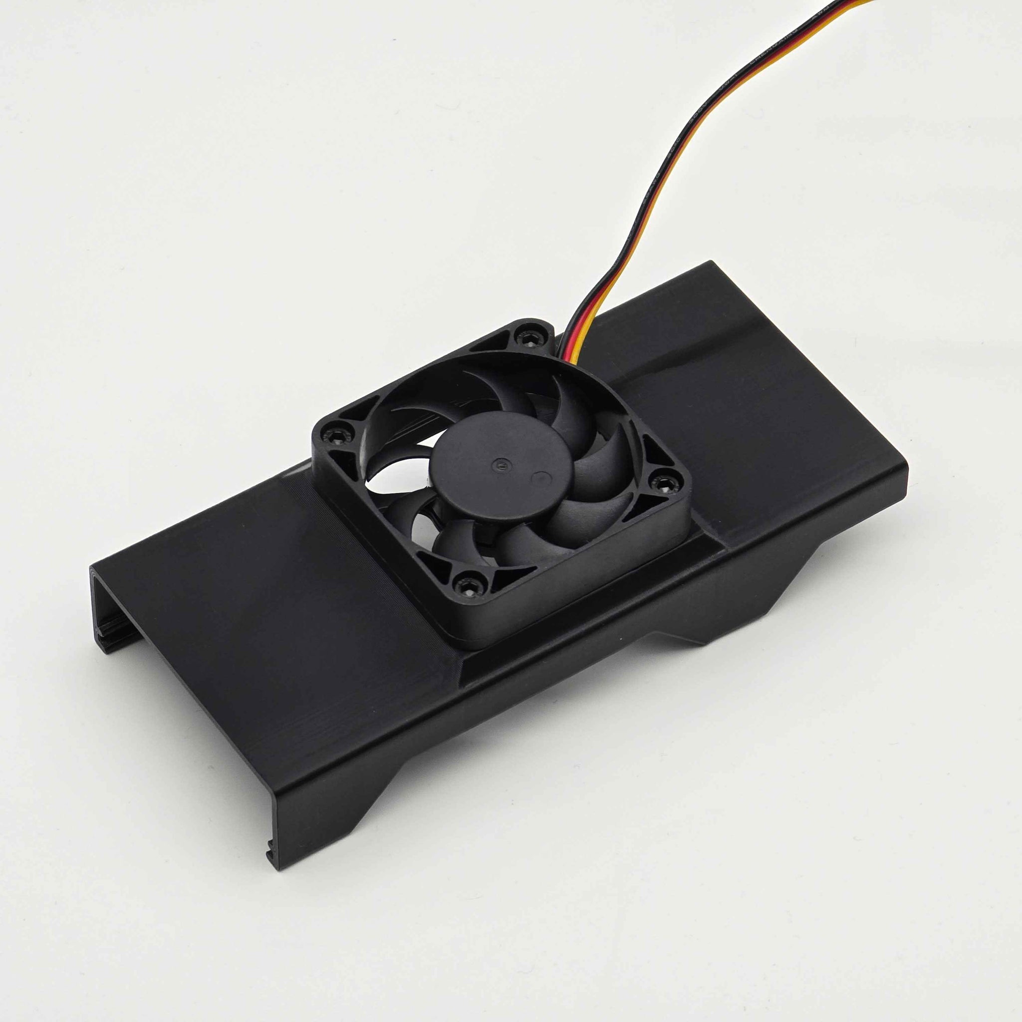 Universal Half Height PCIE Card 50mm Cooling Fan(s) Included + Shroud Cooler