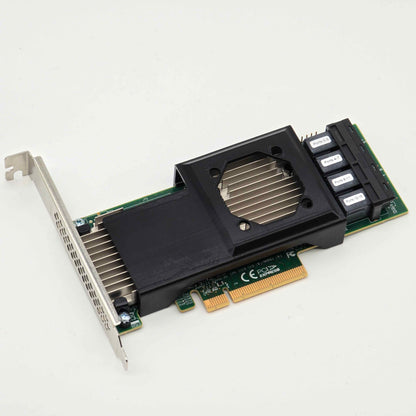 Broadcom LSI 9305 16i 24i SAS HBA Noctua 40mm Fan Mount Cooling Shroud Cooler