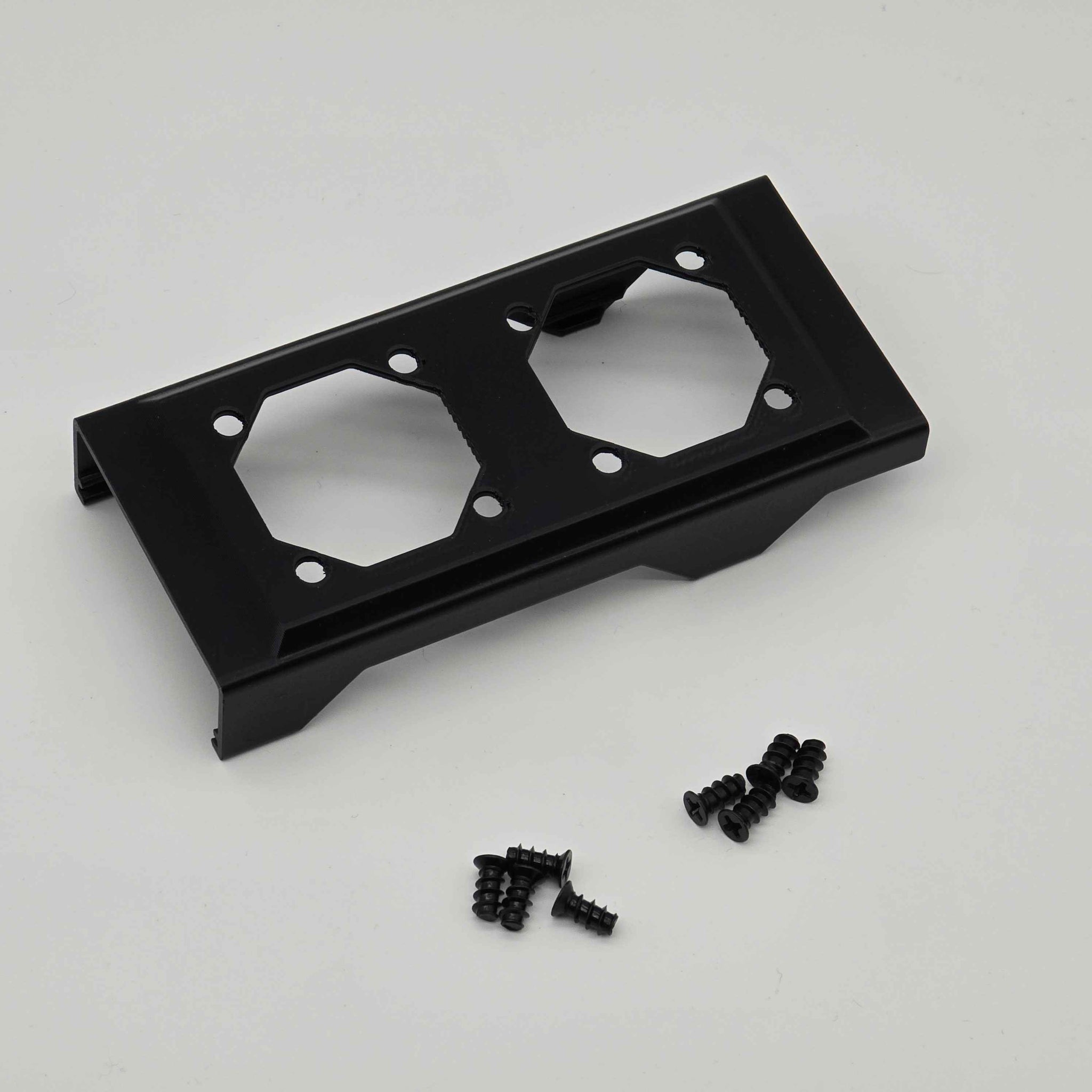 Universal Half Height PCIE Card Noctua 40mm Fan Mount Cooling Shroud Cooler