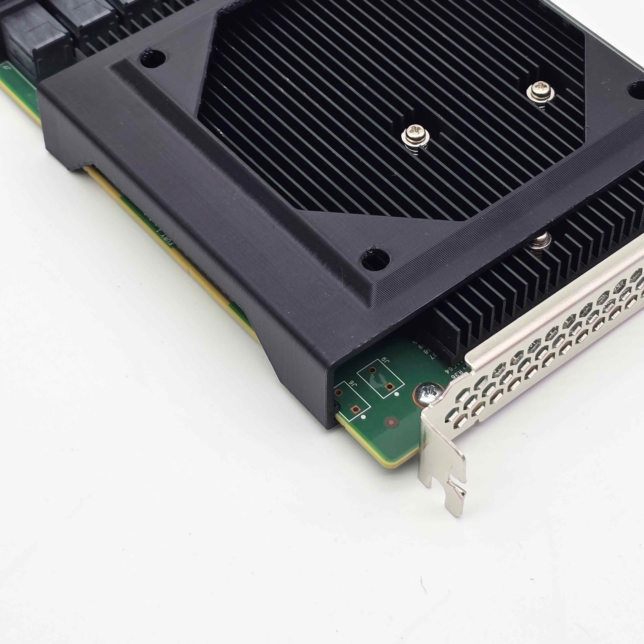 LSI 9300-16i SAS HBA 80/90/92mm Noctua Fan Mount Cooling Shroud Cooler