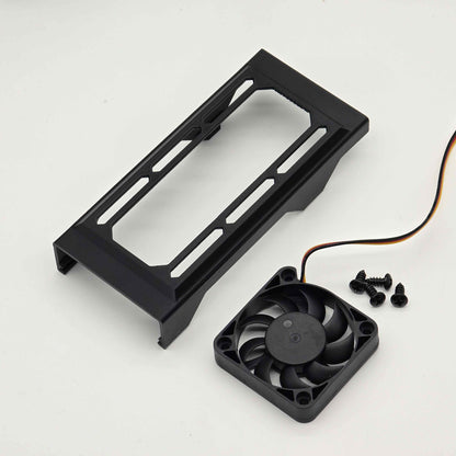 Adjustable Half Height PCIE Card 50mm Cooling Fan Included + Shroud Cooler