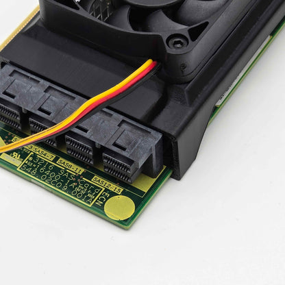 Sugon OEM LSI 9305-16i HBA 50mm Cooling Fan Included + Shroud Cooler