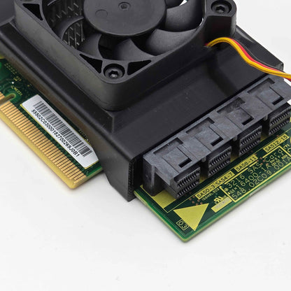 Sugon OEM LSI 9305-16i HBA 50mm Cooling Fan Included + Shroud Cooler