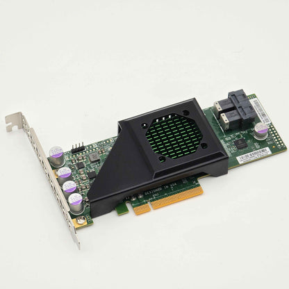Supermicro AOC-S3008L-L8E (9300-8i) Noctua 40mm Fan Mount Cooling Shroud Cooler