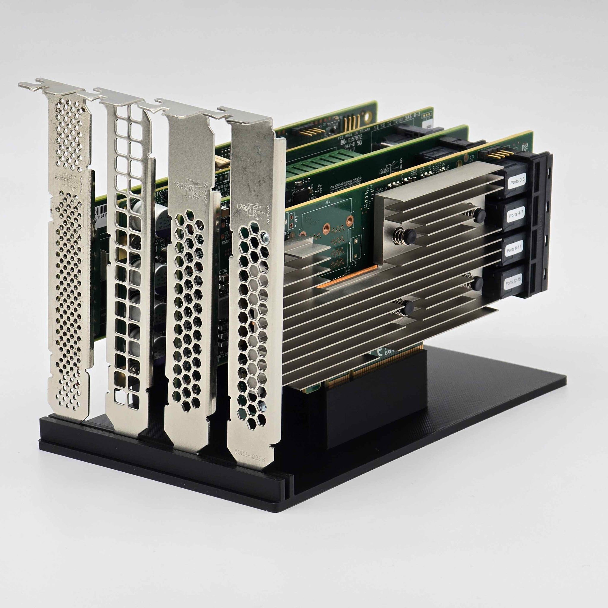(4 Slot) PCIe Card Storage Tray