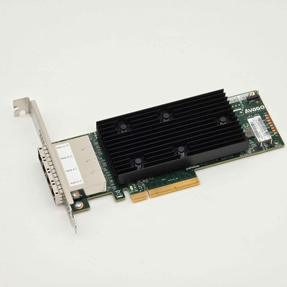 Broadcom LSI 9305-16e SAS HBA Noctua 40mm Fan Mount Cooling Shroud Cooler