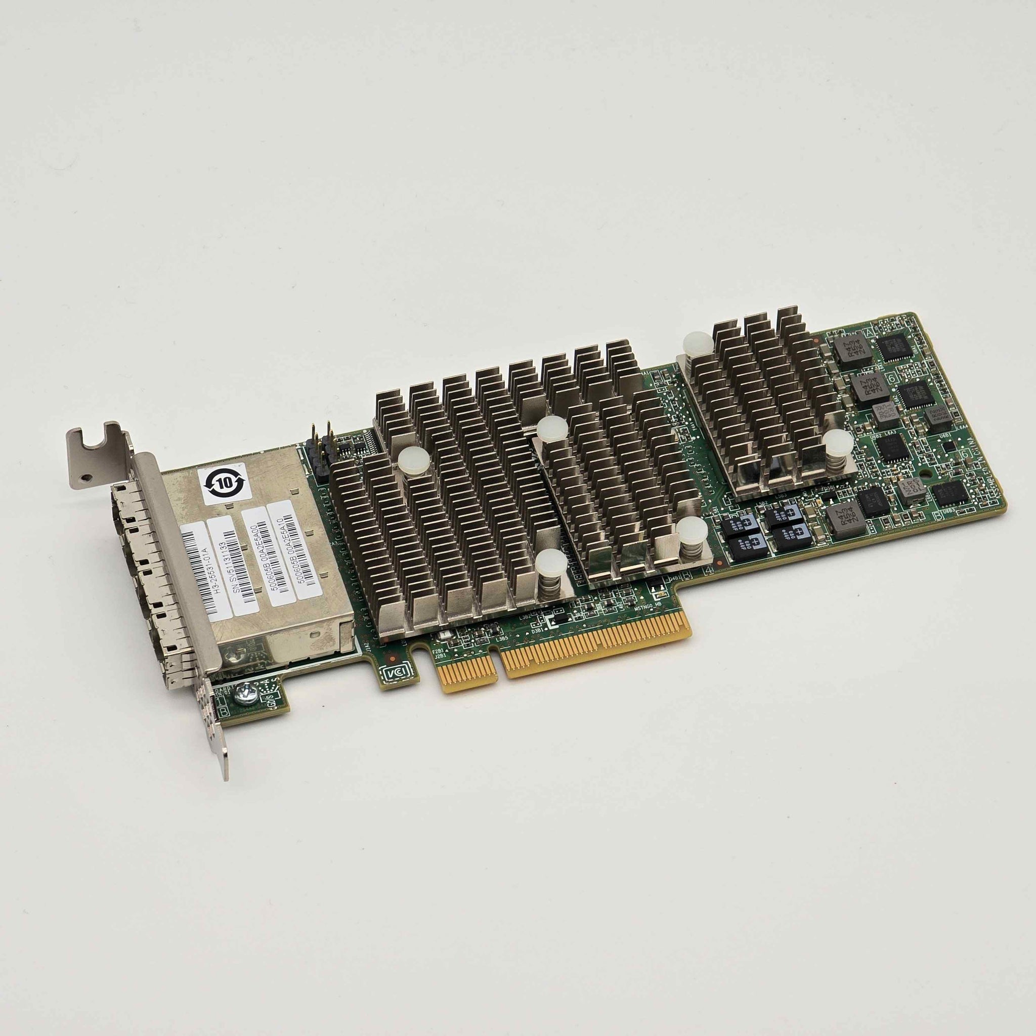 LSI 9206-16e 1V1W2 00MH942 SAS HBA 2x 50mm Cooling Fan Included + Shroud Cooler