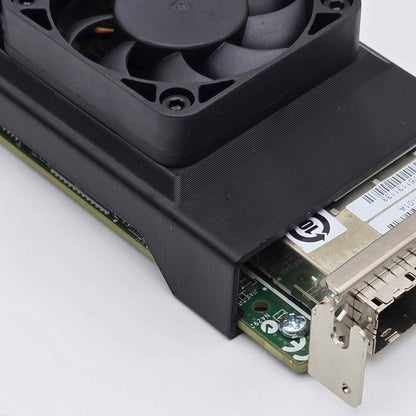 LSI 9206-16e 1V1W2 00MH942 SAS HBA 2x 50mm Cooling Fan Included + Shroud Cooler