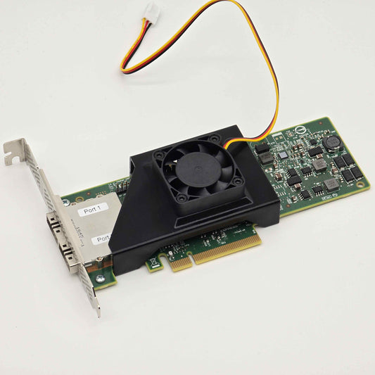LSI 9207-8e SAS HBA 40mm Cooling Fan Included + Shroud Cooler