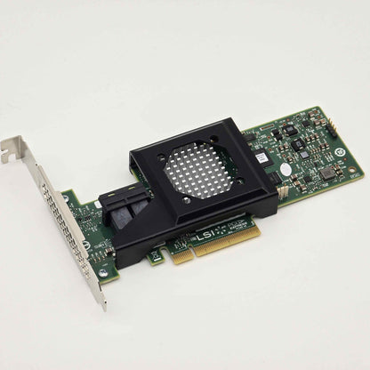 LSI 9340 9302 8i SAS HBA Noctua 40mm Fan Mount Cooling Shroud Cooler