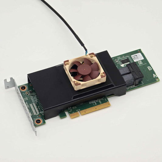 Dell H330 CG2YM J7TNV TD2NM SAS HBA Noctua 40mm Fan Mount Cooling Shroud Cooler