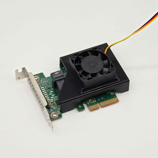 IBM ServeRAID M1210 SAS HBA 40mm Cooling Fan Included + Shroud Cooler
