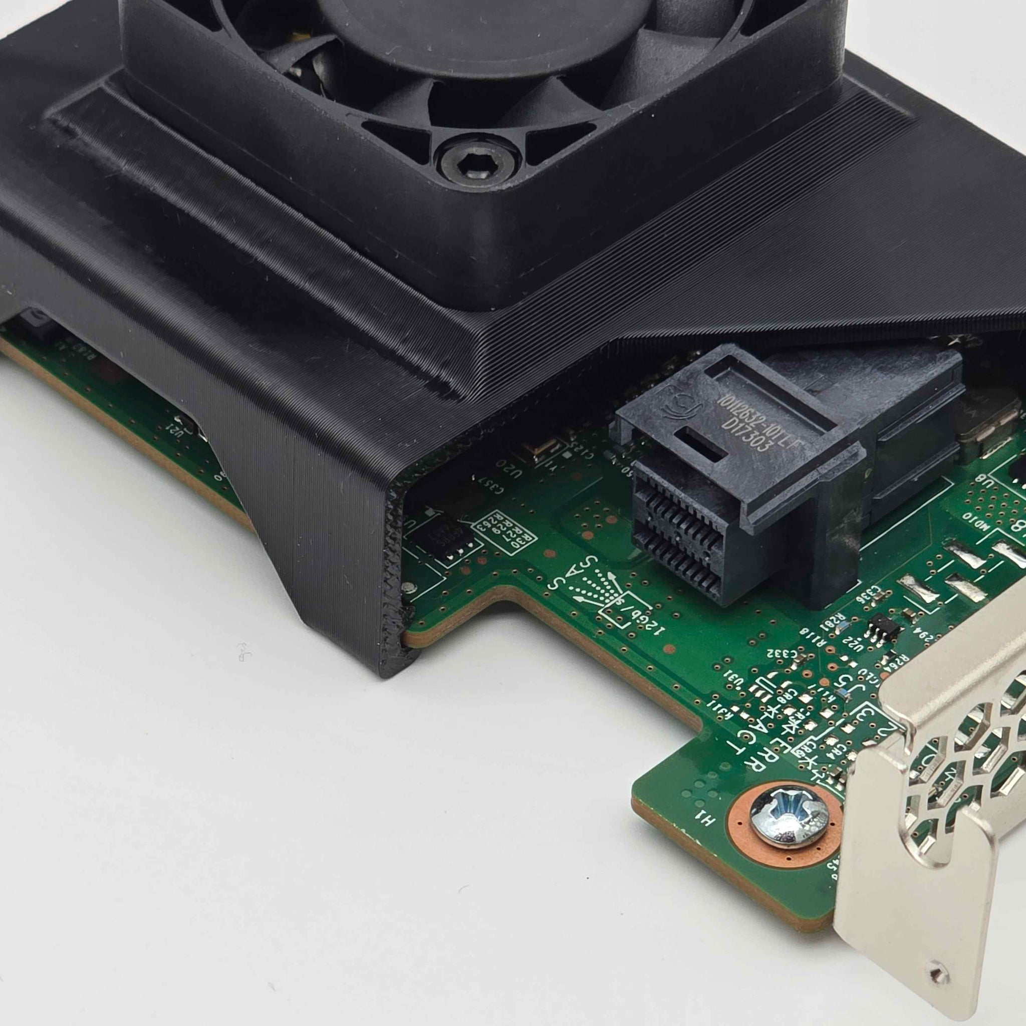 IBM ServeRAID M1210 SAS HBA 40mm Cooling Fan Included + Shroud Cooler