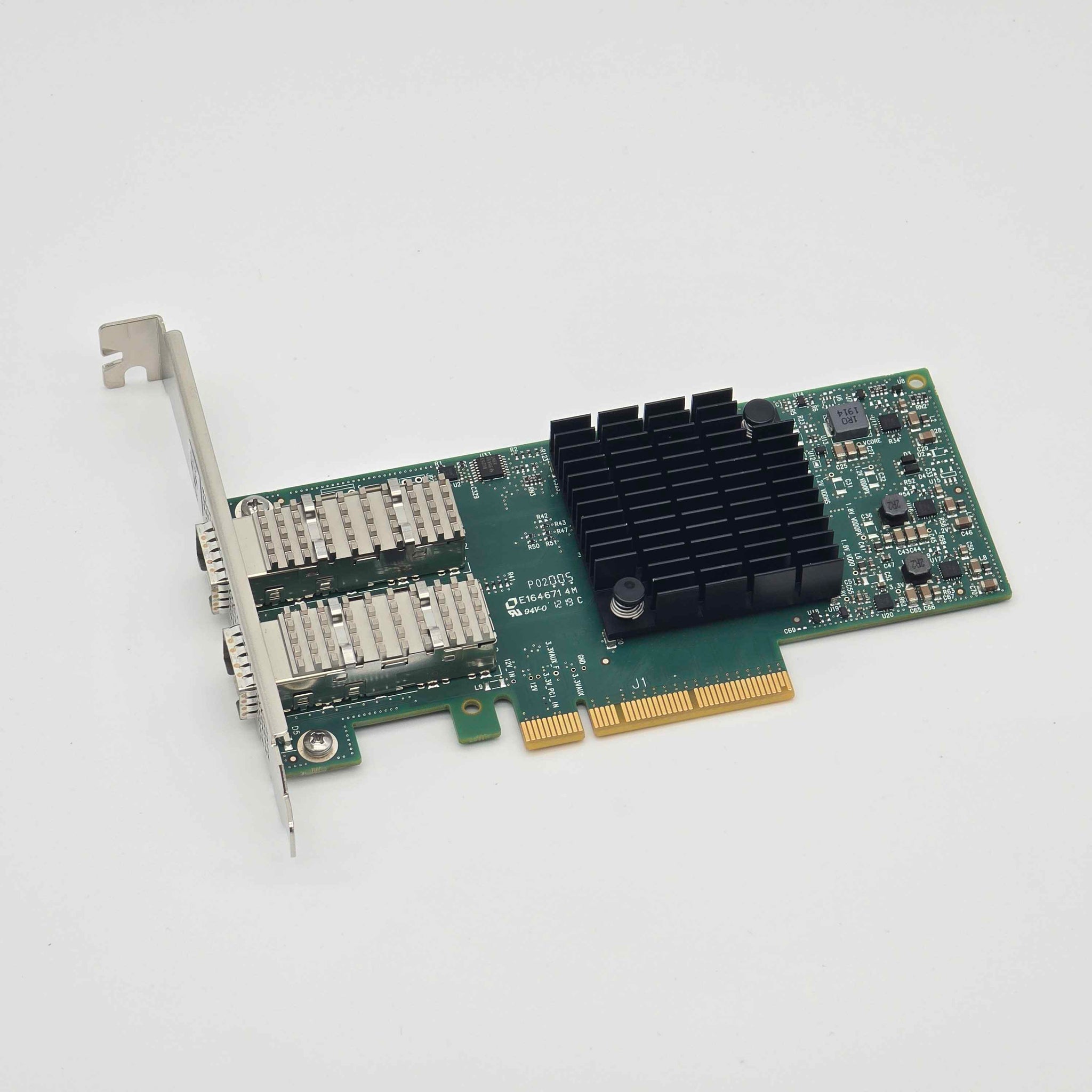 Mellanox ConnectX-4 MCX4121A-ACAT NIC 50mm Cooling Fan Included + Shroud Cooler