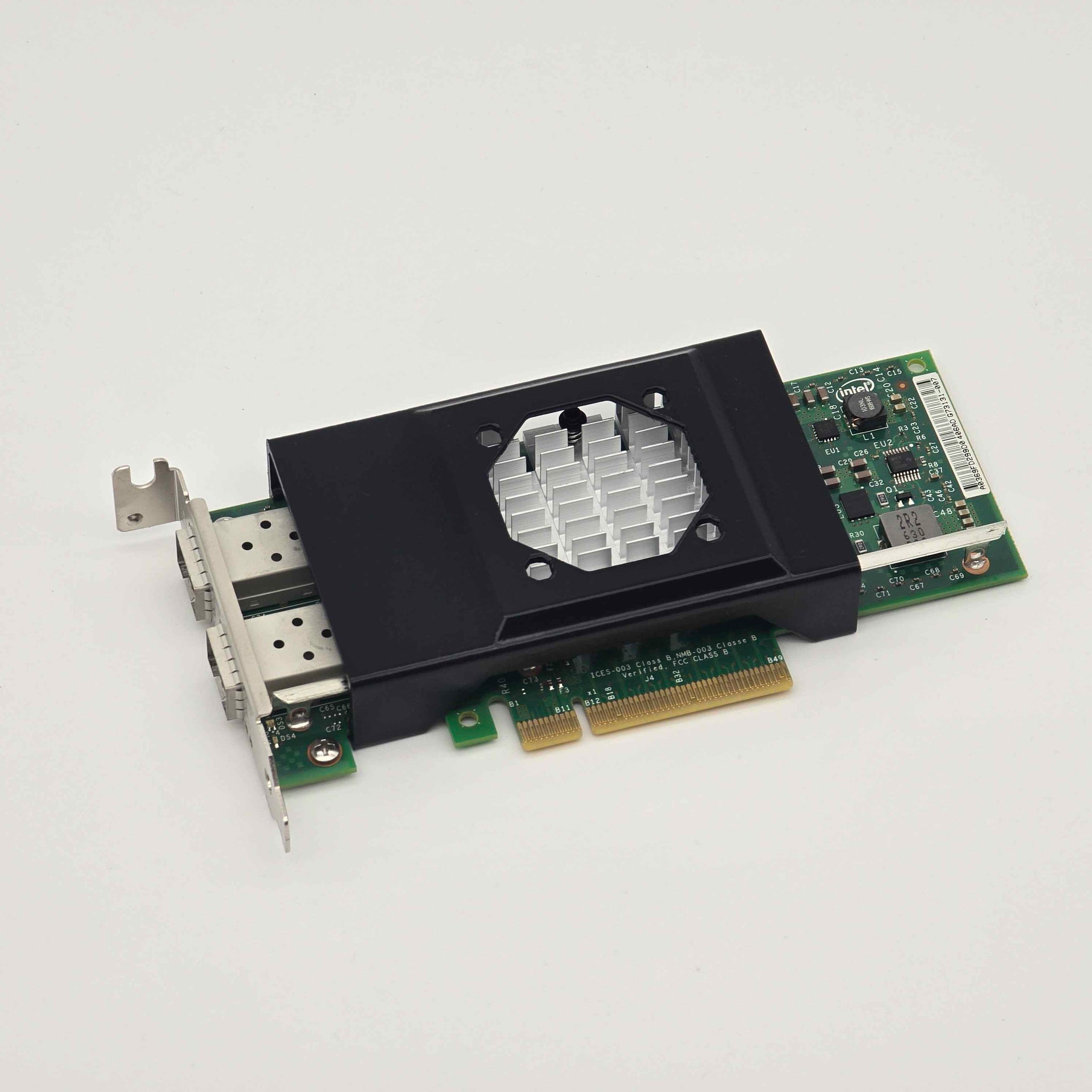 Intel X540-T2 IBM 49Y7972 NIC Noctua 40mm Fan Mount Cooling Shroud Cooler
