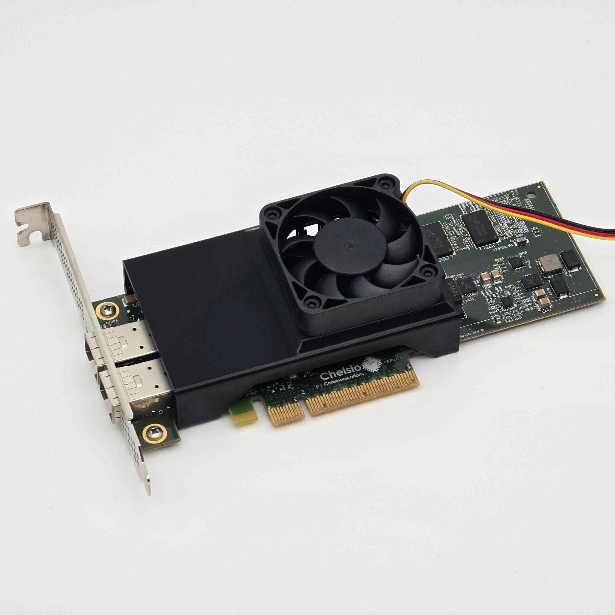Chelsio T520-CR NIC 50mm Cooling Fan Included + Shroud Cooler