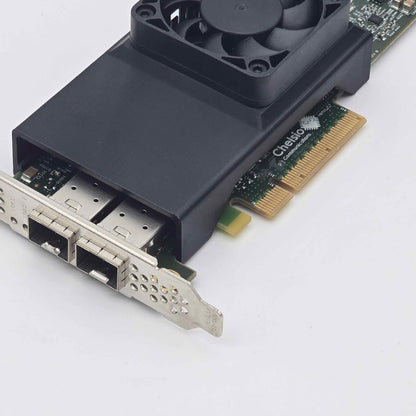 Chelsio T520-CR NIC 50mm Cooling Fan Included + Shroud Cooler