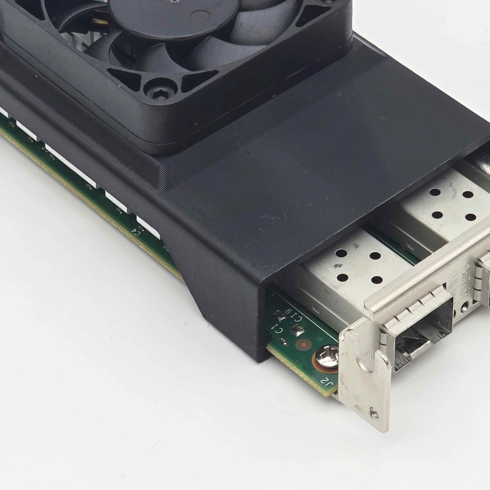 Intel X520-DA2 NIC 50mm Cooling Fan Included + Shroud Cooler