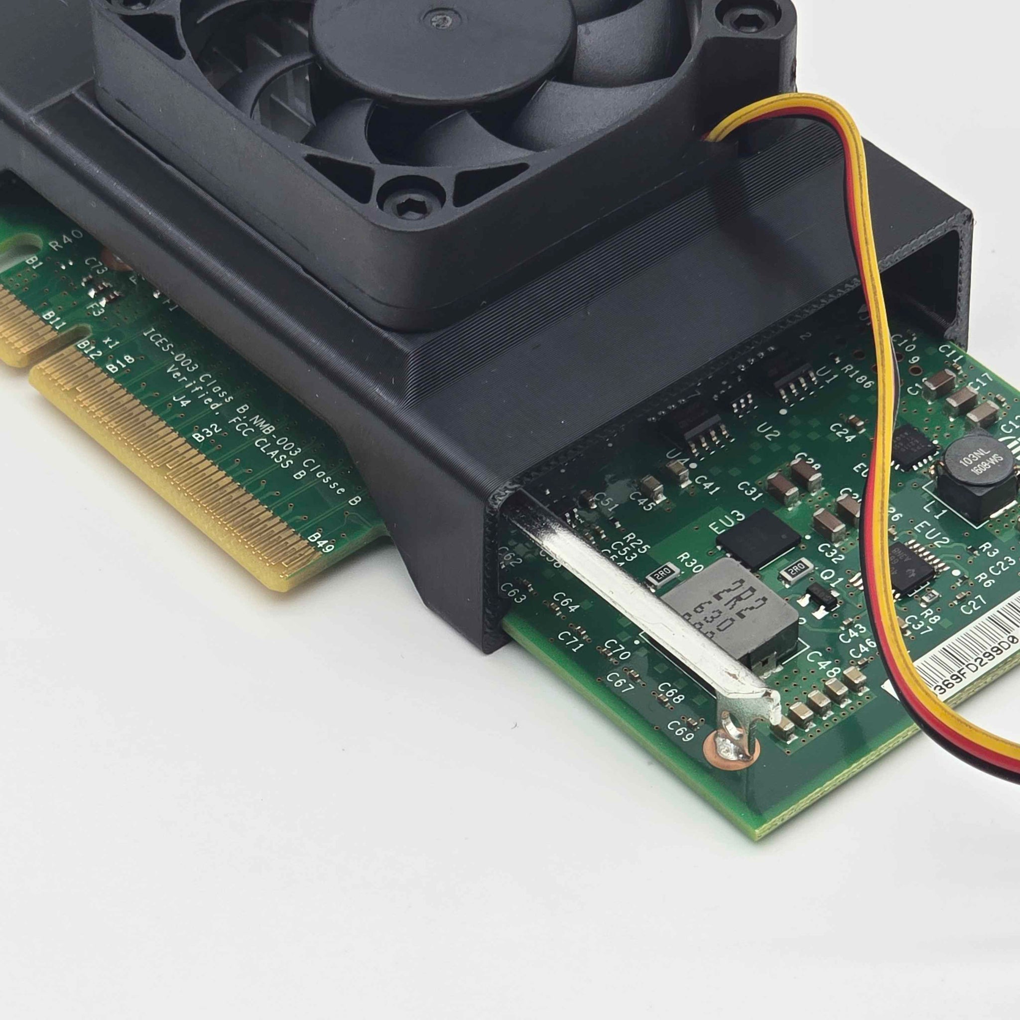 Intel X520-DA2 NIC 50mm Cooling Fan Included + Shroud Cooler