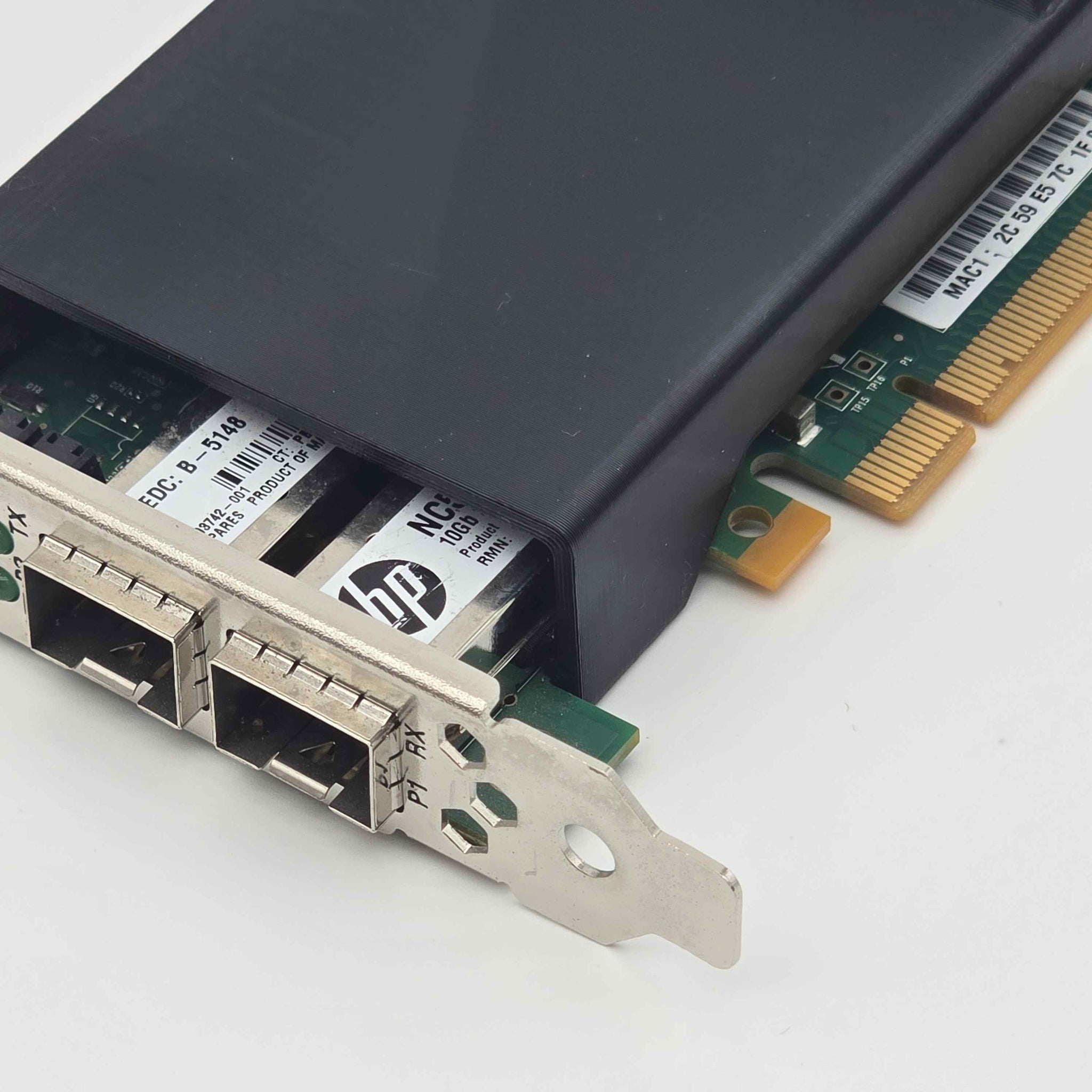 HP NC523SFP NIC 50mm Cooling Fan Included + Shroud Cooler