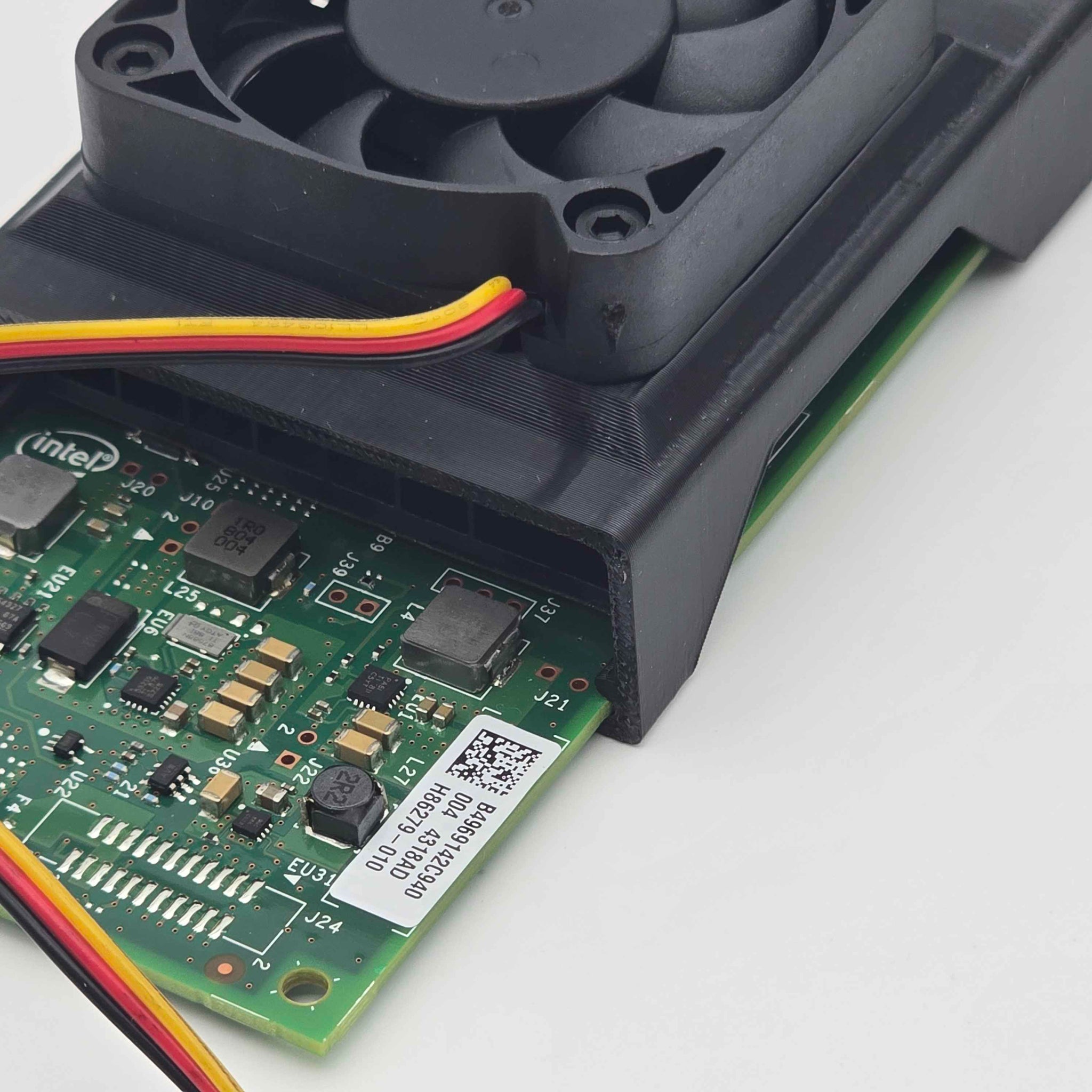 Intel X550-T2 NIC 50mm Cooling Fan Included + Shroud Cooler