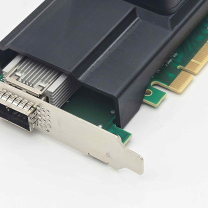 Mellanox ConnectX-4 MCX455A-ECAT NIC 50mm Cooling Fan Included + Shroud Cooler