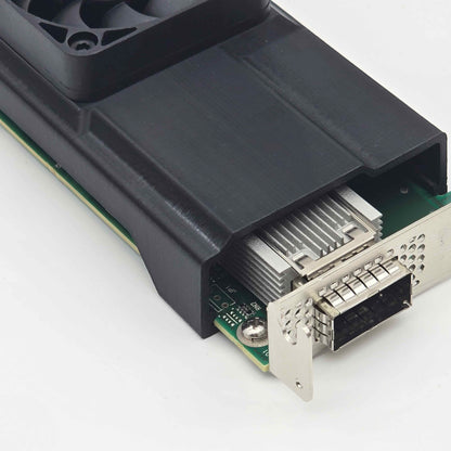Mellanox ConnectX-4 MCX455A-ECAT NIC 50mm Cooling Fan Included + Shroud Cooler