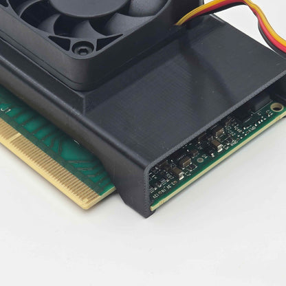 Mellanox ConnectX-4 MCX455A-ECAT NIC 50mm Cooling Fan Included + Shroud Cooler