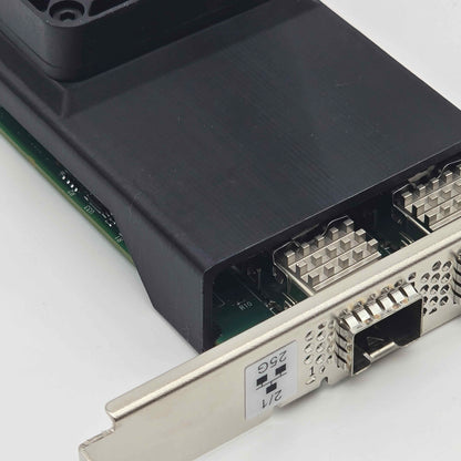 Mellanox ConnectX-4 MCX4121A-ACAT NIC 50mm Cooling Fan Included + Shroud Cooler