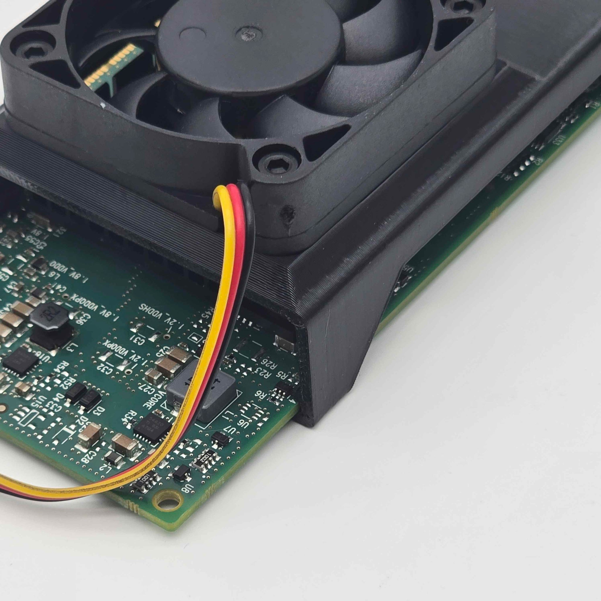 Mellanox ConnectX-4 MCX4121A-ACAT NIC 50mm Cooling Fan Included + Shroud Cooler