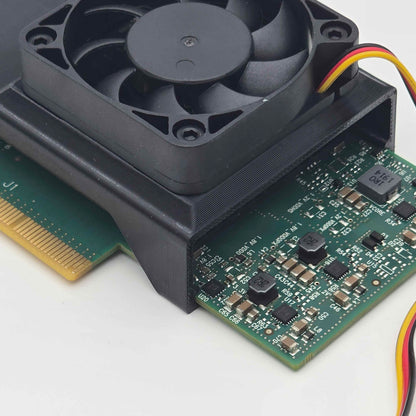 Mellanox ConnectX-4 MCX4121A-ACAT NIC 50mm Cooling Fan Included + Shroud Cooler