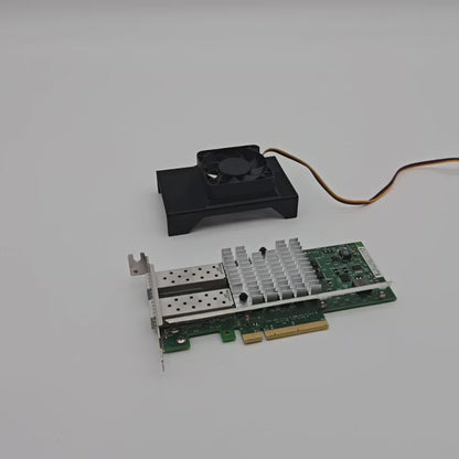 Intel X520-DA2 NIC 50mm Cooling Fan Included + Shroud Cooler