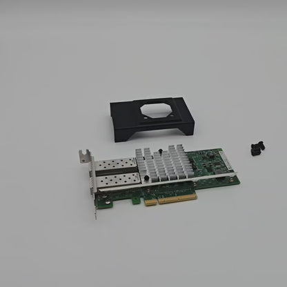 Intel X540-T2 IBM 49Y7972 NIC Noctua 40mm Fan Mount Cooling Shroud Cooler