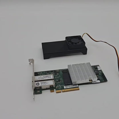 HP NC523SFP NIC 50mm Cooling Fan Included + Shroud Cooler