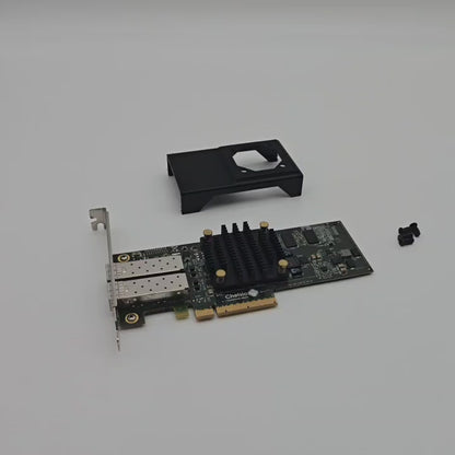 Chelsio T520-CR NIC Noctua 40mm Fan Mount Cooling Shroud Cooler