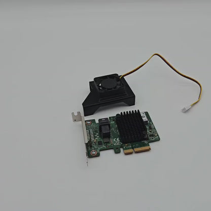 IBM ServeRAID M1210 SAS HBA 40mm Cooling Fan Included + Shroud Cooler